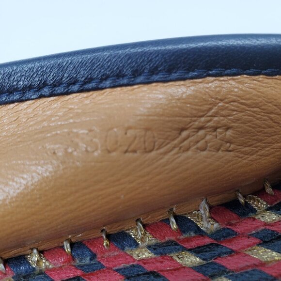 Gucci Charlotte Nappa Leather Platform Espadrilles - Picture 7 of 8